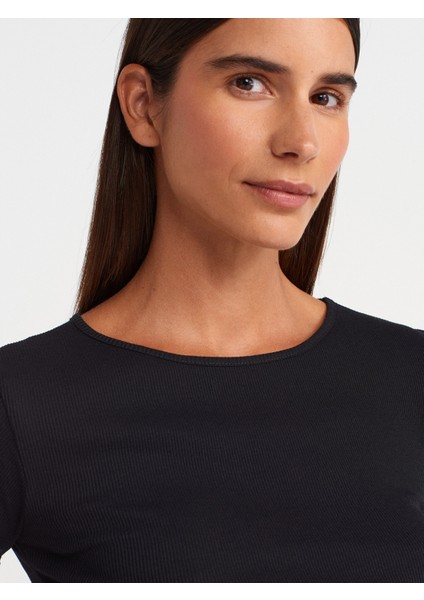 31935 Kısa Kollu T-Shirt-Siyah modelleri