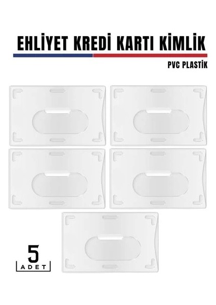 Bfs 5 Li Paket Ehliyet ve Kimlk Kart Koruyucu