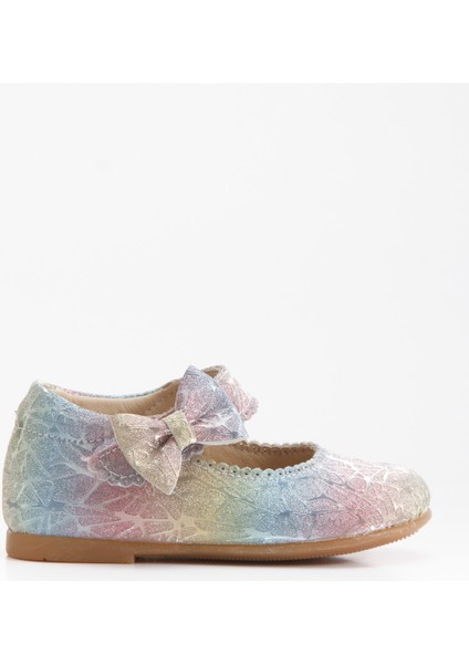 Doria Kız Bebek Soft Tabanlı Gökkuşağı Babet AB1001-15