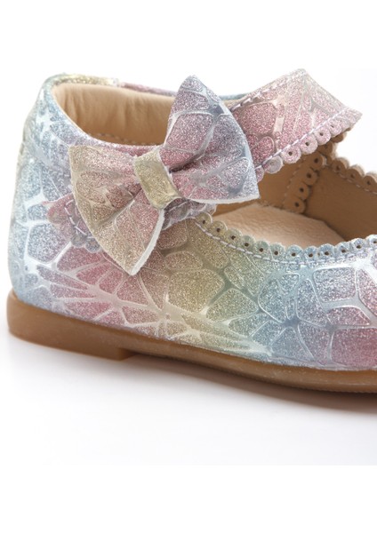 Doria Kız Bebek Soft Tabanlı Gökkuşağı Babet AB1001-15 fırsatları