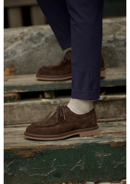 Cavalry Model Natural Süet Deri Casual Ayakkabı