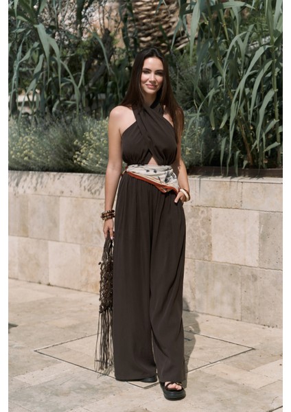 Lios Pencere Detay Kahve Uzun Tulum fiyatları