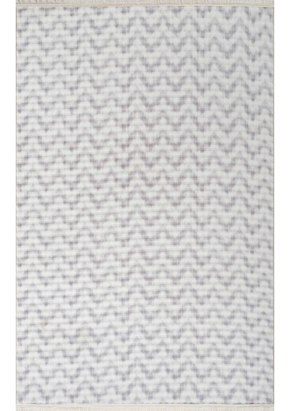 Konforsa Gri - Krem Renginde Modern Desenli Bubble Halı – Yumuşak Dokulu, Leke Tutmaz, Kaymaz Tabanlı Halı