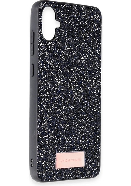 Onegif Samsung Galaxy A05 Bright Simli Kapak - Siyah Sptgl fiyatları