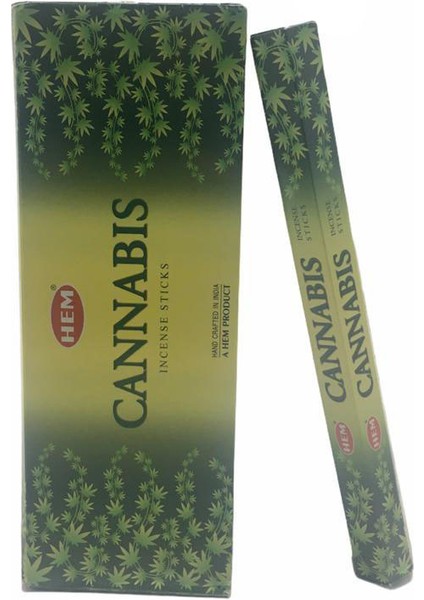 Hem Cannabis Aromalı Çubuk Tütsü