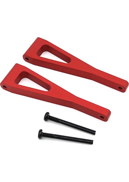 Wltoys 104009 104016 104018 12401 12402-A 12404 12409 Yükseltme Parçaları Için Metal Ön Üst Süspansiyon Kolu, Kırmızı (Yurt Dışından)