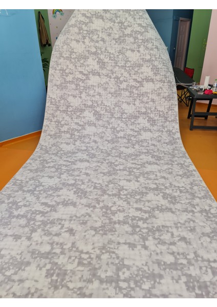 Konforsa Gri - Krem Renginde Modern Desenli Bubble Halı – Yumuşak Dokulu, Leke Tutmaz, Kaymaz Keçe Tabanlı Halı fiyatları