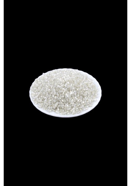 gümüş 3x2 mm Büyük Kesme Boncuk 50 gr
