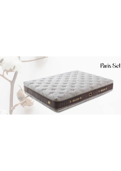 Paris Ultra Ortopedik Antialerjik 32CM 100*200 Yatak-Baza-Başlık Seti indirimleri