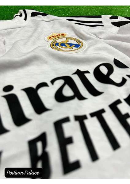 K.y.l.i.a.n Mbappe 24/25 Real Madrid Yeni Sezon Beyaz Iç Saha Forması 4'lü Set(Beyaz) ZYN14