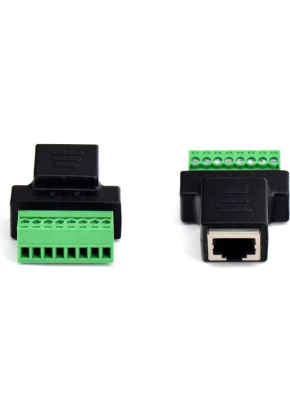 Rj45 Cat. 5/Cat. 6 Klemensli Jack - Dişi