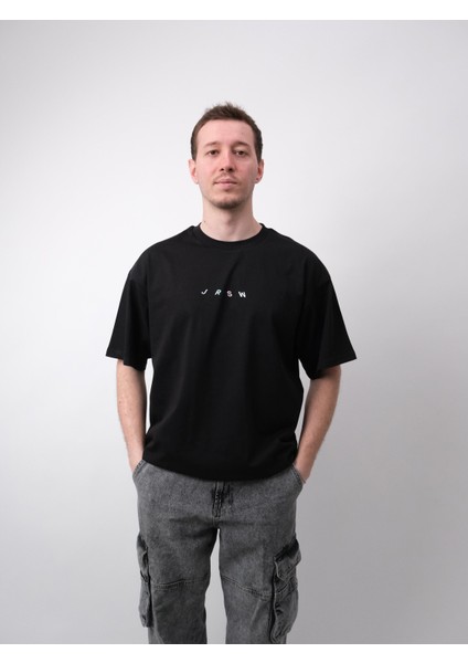 Unlock Your Potantial, Siyah Oversize Tişört