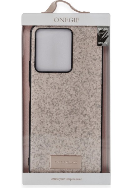 Onegif Xiaomi Redmi 13C Bright Simli Kapak - Gold Sptgl modelleri