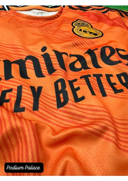 2025/26 Jude B.e.ll.i.n.g.h.a.m Real Madrid Yeni Sezon Iç Saha Çocuk Forması 4'lü SET(TURUNCU)ZYN266