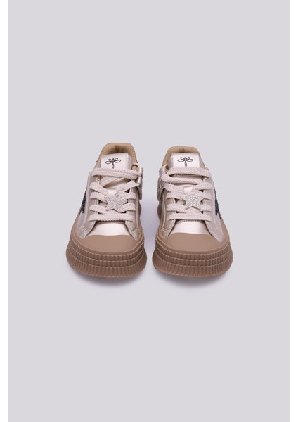 Bg Store Kız Çocuk Gümüş Ayakkabı