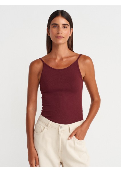 21131 Askılı Top-Bordo