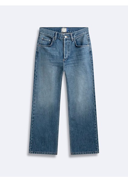 Vıenne Düz Paça Rahat Kesim Jean Pantolon
