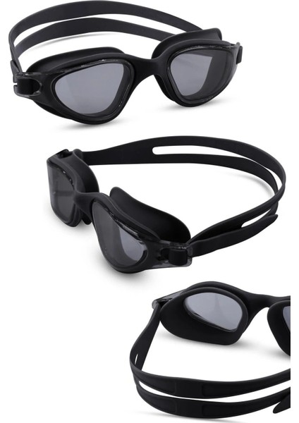 Swimmer Pro Buğu Yapmaz Antifog Yüzücü Gözlüğü Kulak Burun Tıkaçlı Ayarlanabilir Deniz Havuz 4lü Set fırsatları