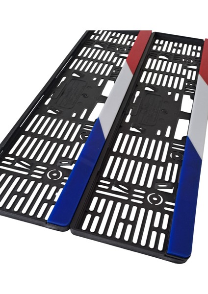 Fransa Bayraklı Özel Tasarım Oto Plakalık 2'li Takım Set fırsatları