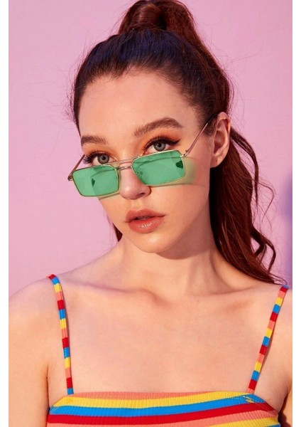 Drizmo Dörtgen Unisex Retro Güneş Gözlüğü fiyatları