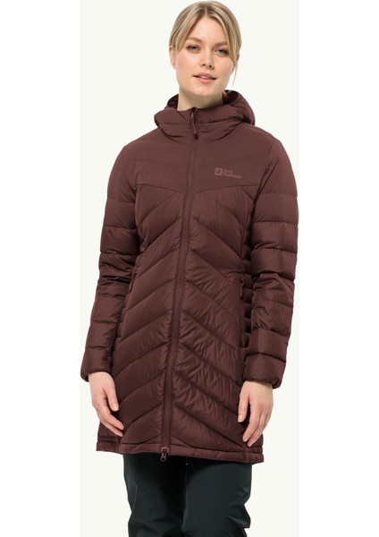 JACK WOLFSKİN TUNDRA DOWN COAT 1207751-2866 KADIN MURDUM Mont&Ceket