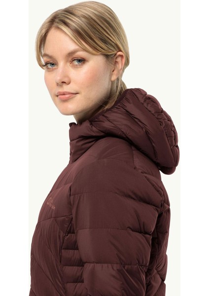 JACK WOLFSKİN TUNDRA DOWN COAT 1207751-2866 KADIN MURDUM Mont&Ceket fırsatları