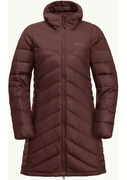 JACK WOLFSKİN TUNDRA DOWN COAT 1207751-2866 KADIN MURDUM Mont&Ceket indirimleri