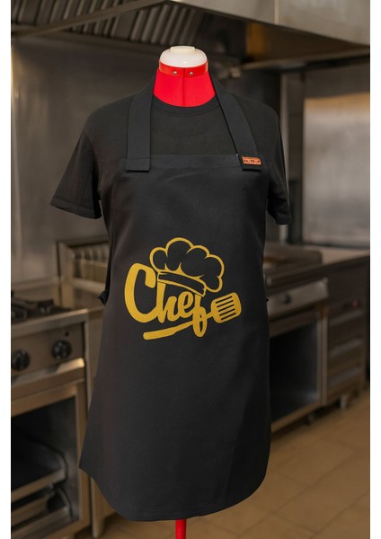 Chef Nakışlı Mutfak Önlüğü modelleri