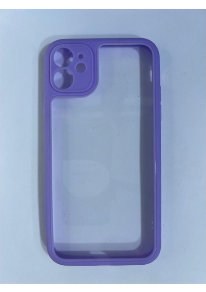Iphone 11 Ultra Thin Mor Kamera Çıkınıtlı Silikon Kılıf