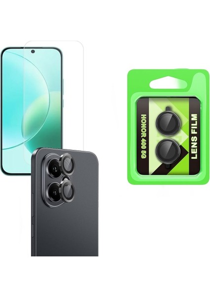 Honor 400 Ekran Koruyucu Kamera Lens Koruyucu