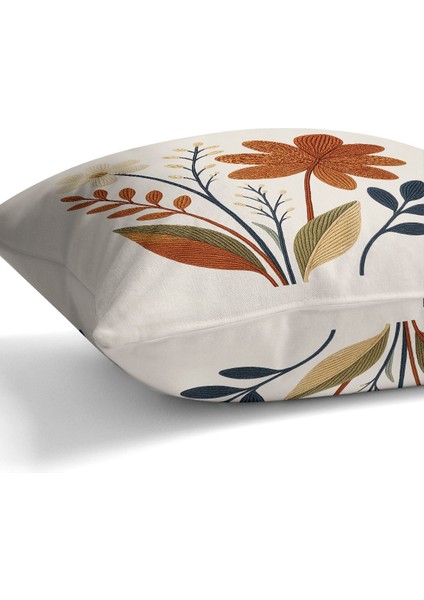 Çift Tarafı Dijital Baskılı Kırlent Kılıfı (Panç /punch Nakış Desen Görünümlü) modelleri