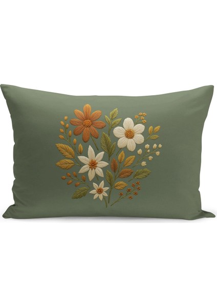 Çift Tarafı Dijital Baskılı Kırlent Kılıfı (Panç /punch Nakış Desen Görünümlü) fiyatları