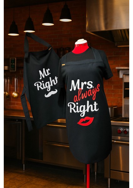 By Gg Design Mr. & Mrs. Ikili Mutfak Önlük