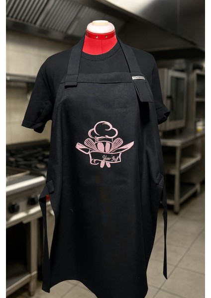 By Gg Design Isme Özel Nakışlı Önlük