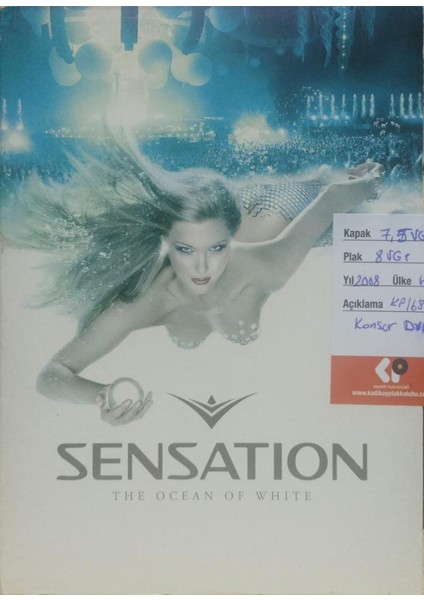 Dikkat DVD Various – Sensation - The Ocean Of White