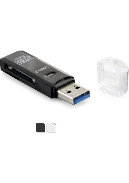 Card Reader Usb3.0 Mıcro Sd Siyah HDX7030