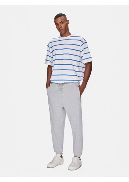 Baskılı Regular Gri Eşofman