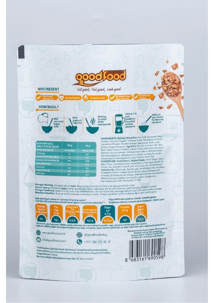 Kayısılı Granola 200 gr fiyatları