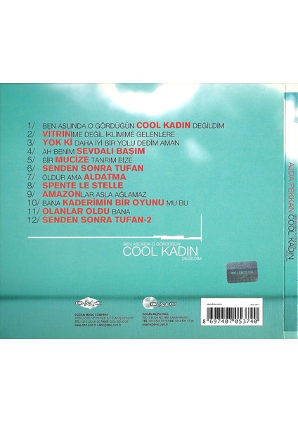 Dikkat CD Ajda Pekkan – Cool Kadın