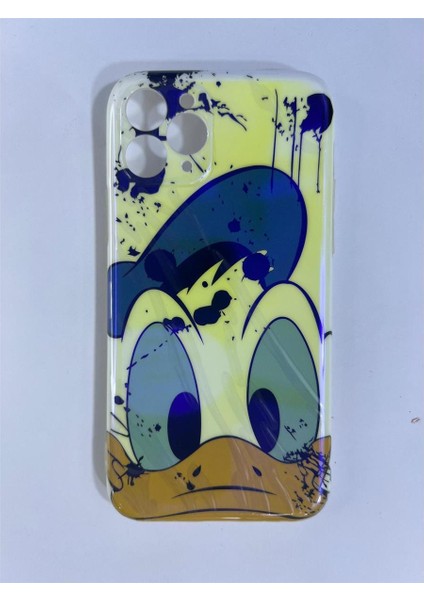 Iphone 11 Donald Duck Baskılı Sert Kapak
