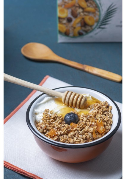 Probiyotik & Prebiyotik Granola, Kayısı, Keten Tohumu, Kayısı ve Hurma Barı Parçacıklı, 200 g X4'lü fiyatları