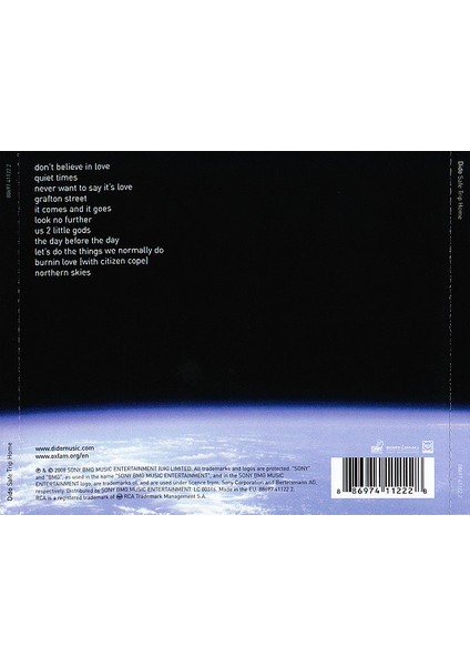 Dikkat CD Dido – Safe Trip Home fiyatları