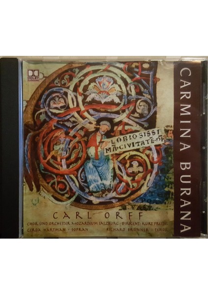 Dikkat CD Carl Orff – Carmina Burana