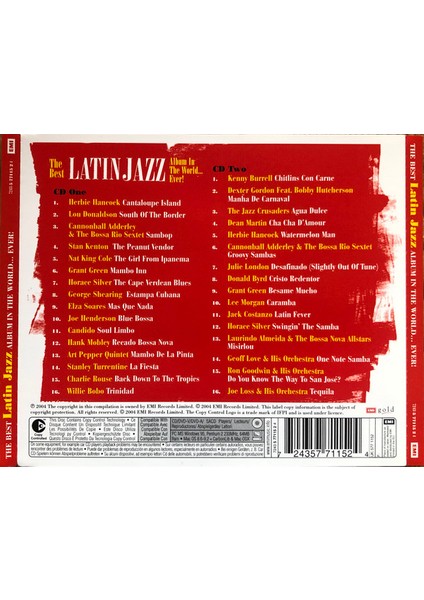 Dikkat CD Various – The Best Latin Jazz Album In The World...ever!