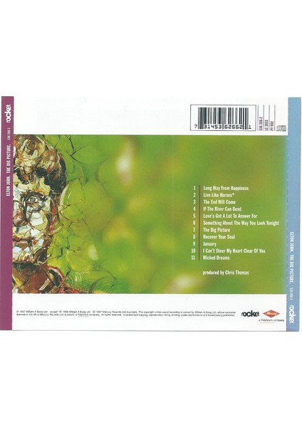 Dikkat CD Elton John – The Big Picture