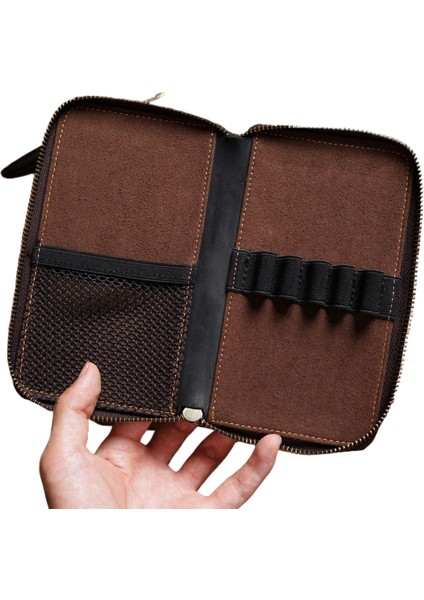 Öğrenci Kırtasiye Kutusu Ilk Katman Sığır Derisi Dolma Kalem Saklama Çantası (Yurt Dışından) indirimleri