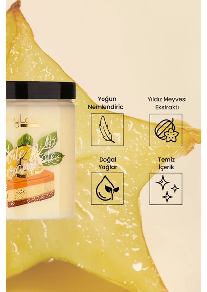 Tarte À La Carambole Body Butter | Yıldız Meyvesi Ekstraktlı ve Tarçın Aromalı modelleri