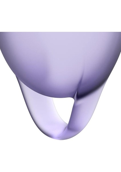Satisfyer Adet Kapları Lila 2'li Set - Feel Confident Menstrual Cup Lila indirimleri