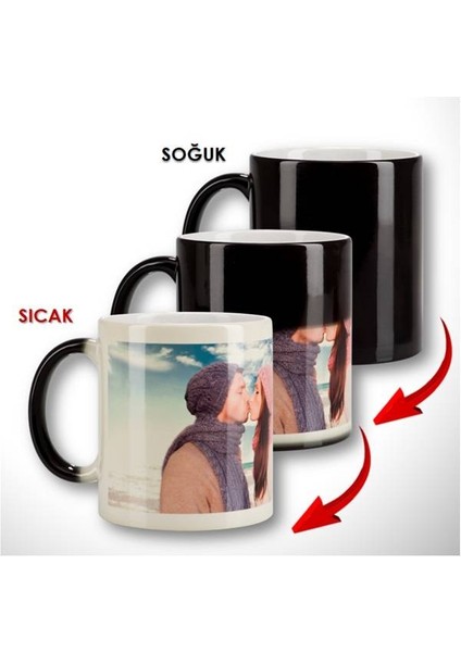 Kişiye Özel Sihirli Kupa Bardak