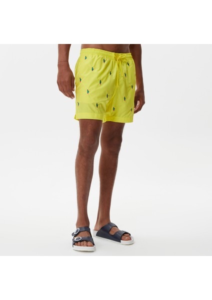 Erkek Sarı Desenli Deniz Şortu T35224T.7BZ modelleri